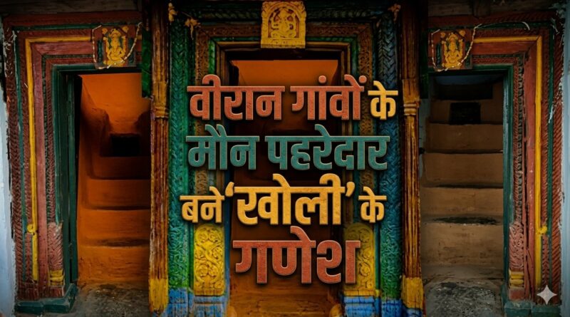 वीरान गांवों के मौन पहरेदार बने ‘खोली’ के गणेश: पलायन के बीच देहरी पर आज भी डटे हैं आस्था के रक्षक