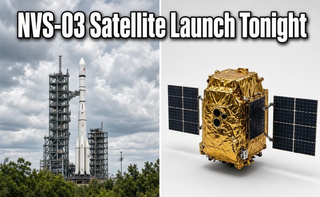 ISRO का बड़ा मिशन आज रात, अंतरिक्ष में जाएगा NVS-03 🚀