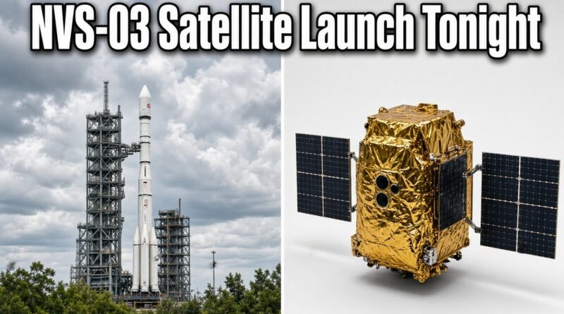 ISRO का बड़ा मिशन आज रात, अंतरिक्ष में जाएगा NVS-03 🚀