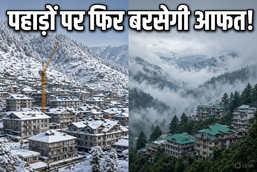 उत्तराखंड में मौसम का यू-टर्न! बारिश-बर्फबारी का अलर्ट